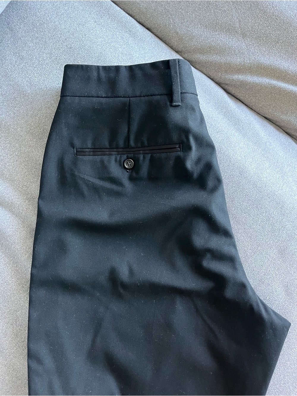 Corporate girl “Abercrombie & Fitch” Black Dress Pants with Satin Side